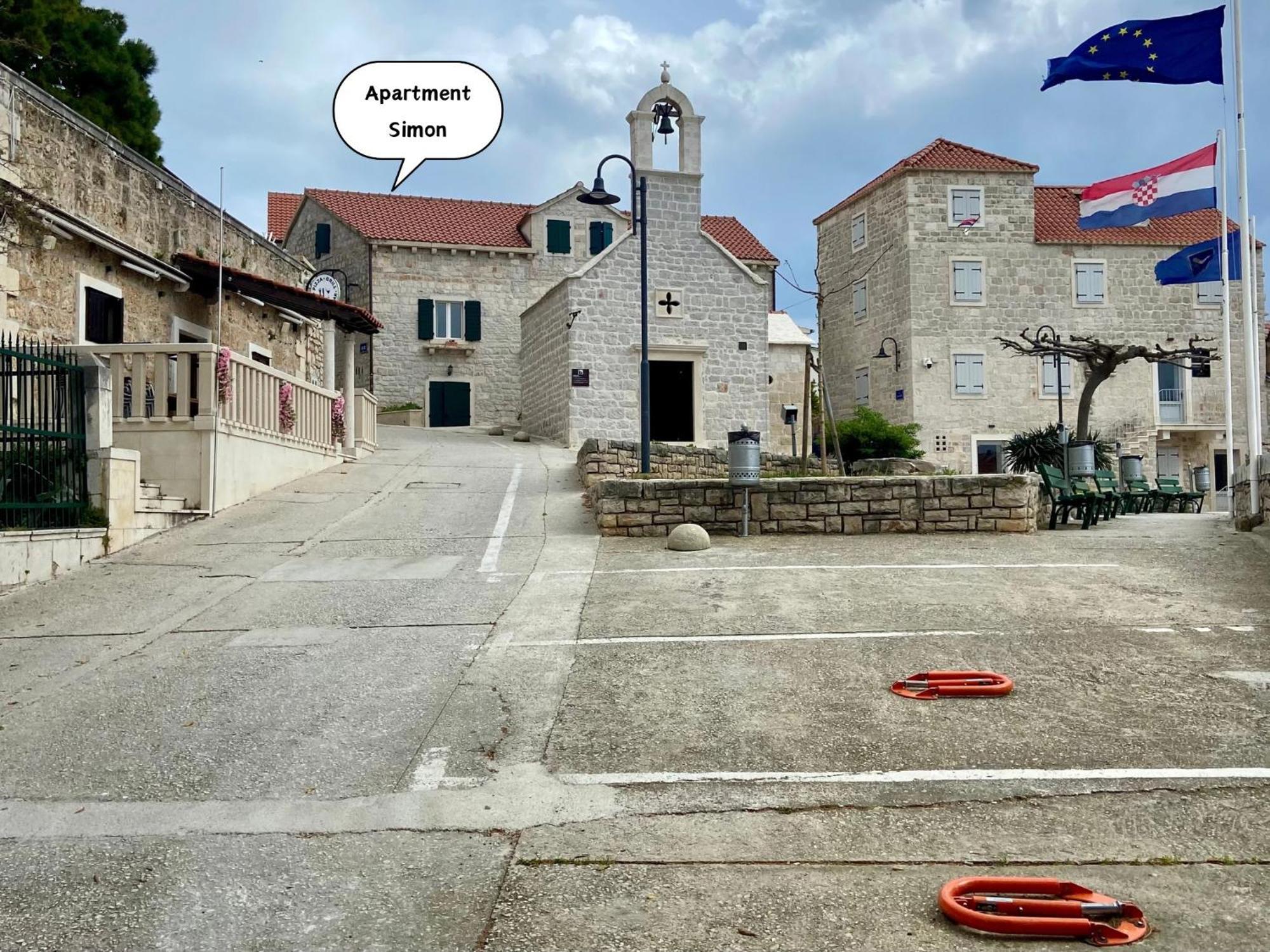 Apartment Simon - Old Stone Charm, Central Bol Life エクステリア 写真